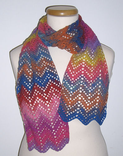 Spring Ripple Scarf