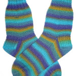 Wellen-Socken